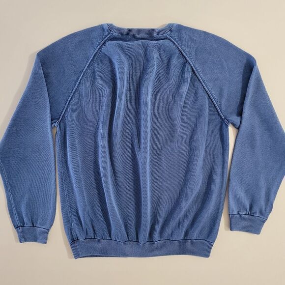 PARADISE COLLECTION 100% Cotton Lightweight Island Wash Crewneck Sweater - Picture 11 of 11